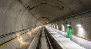 Así es el increíble túnel más grande del mundo