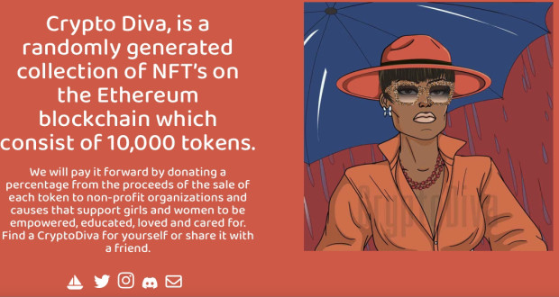 Female entrepreneur and passionate women’s empowerment advocate, Claudia Pinto, celebrated women’s month with the launch her first NFT collection, CryptoDiva,