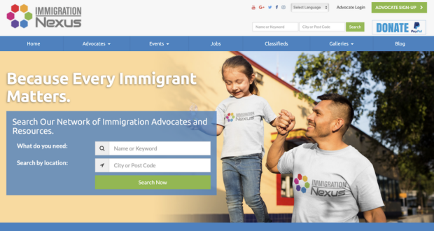 Immigration Nexus: una plataforma que conecta a la comunidad inmigrante con servicios legales confiables
